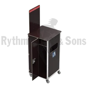 Borne et comptoir d'accueil mobile