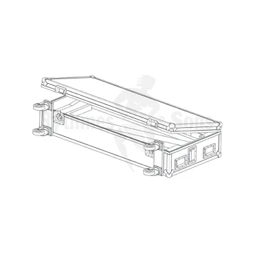 Produit CONCORDE 6002 Flight-case pour xylophone plié Image