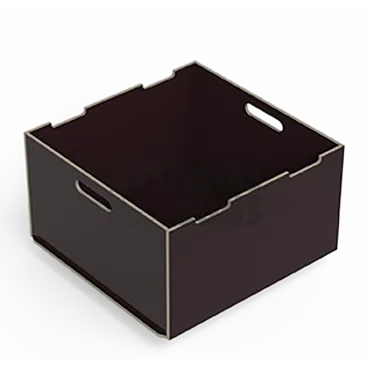 Produit Bac amovible H300 pour rack à bacs Largeur 600 mm Image