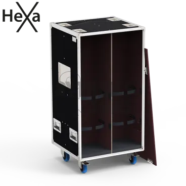 Produit Flight-⁠case OPENROAD® pour 4 projecteurs de découpes Source Four LED 3 ZOOM 15/30 ETC Image