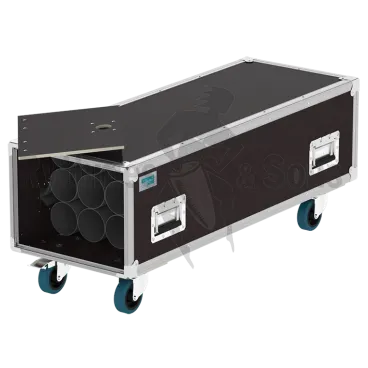 Flight case rangement 12 pieds de micros