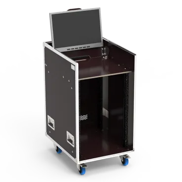 Produit Rack vidéo 19" 16U + support écran 22" Image