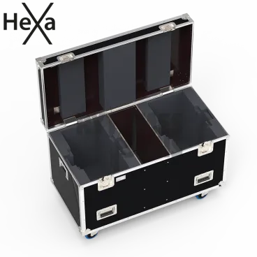 Flight-⁠case pour 2 lyres ROBE T1 Profile™ OU T1 Fresnel™ OU T1 PC™