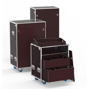 Produit Flight-cases de rangement OpenRoad® avec bacs et étagères amovibles Image