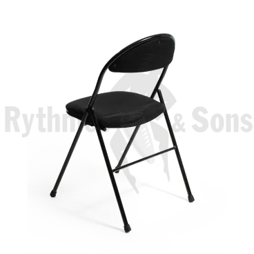 RYTHMES & SONS PREMIUM Folding chair Black Fabric