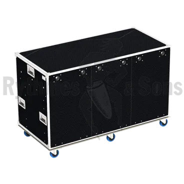 Rack OPENROAD® 2x12U + tablette coulissante L142cm