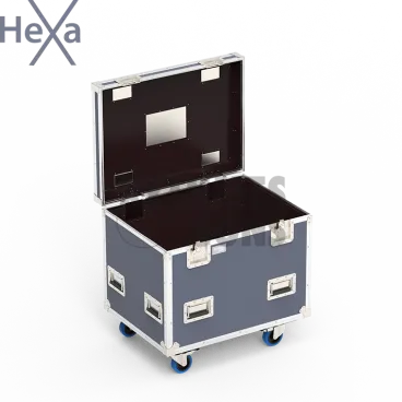 Malle Classique HEXA gris 800x600xH600