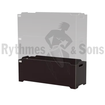 Stackable transport box 800x300x300