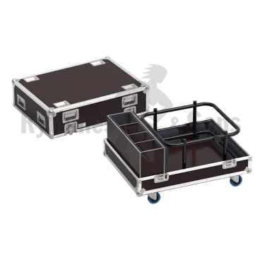 Flight-⁠case pour vidéoprojecteur PANASONIC sur châssis ET-⁠RFD40,  ET-⁠RFD91,  EVO-⁠P10
