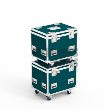 Malle Classique PVC Vert pétrole (RAL 5020) 800x600xH600