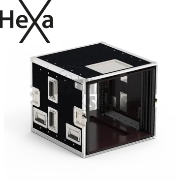 Heavy Classic shock mounted rack 10U depth 590mm