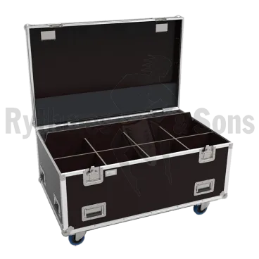 Flight case for 8 SOURCE FOUR PAR+lenses