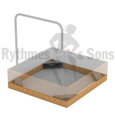 Produit RYTHMES & SONS Rehausse de 10 cm pour podium de chef LEONARD® en hêtre vernis Image