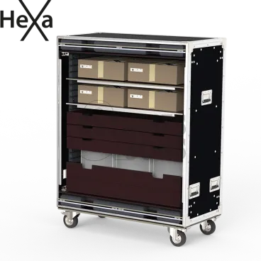 1200x600xH1550 Rack à bacs Opentop®