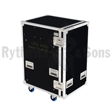 CODA FR-⁠AR SET, AiRAY, ViRAY, SC2 Flight case for 2 bumps