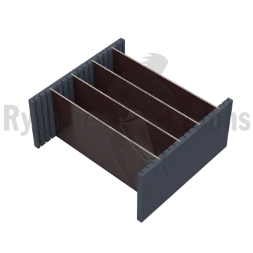 Produit Cloisons amovibles pour tiroir 451x500xH225 Image