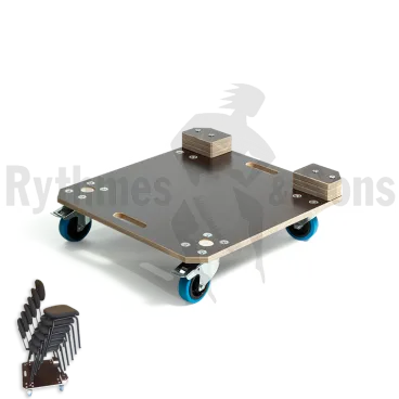 Produit RYTHMES & SONS Planche à roulettes pour 6 chaises ORCHESTRA/COMPACTE Image