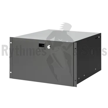 Steel rack drawer 19" 6U depth 373mm