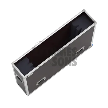 Flight-⁠case OpenRoad® Slim pour 1 à 2 écrans de 32" à 46"