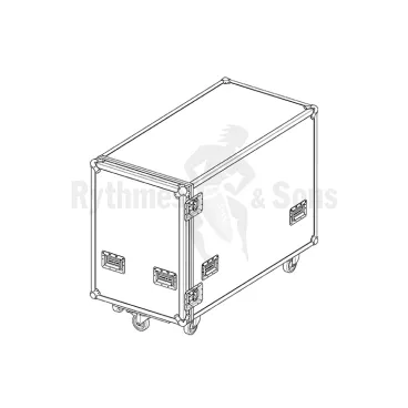 Produit ADAMS GAT33 Flight-case pour glockenspiel assemblé Image