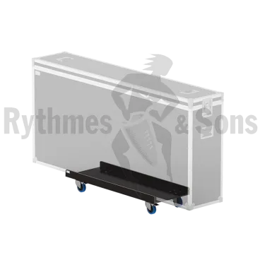 Product Board on castors for telemetry flight case 6 seats and 12 monitors Image