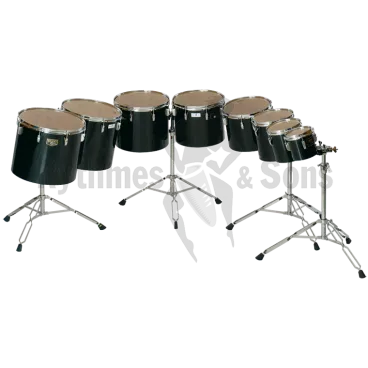 Set of 2 toms 13" et 14" with stand