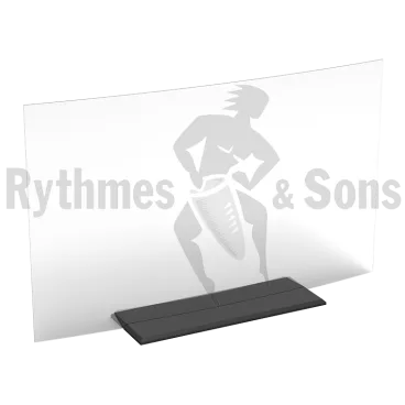 Produit 0,92 x H0,74m Cloison de bureau 100% transparente Image