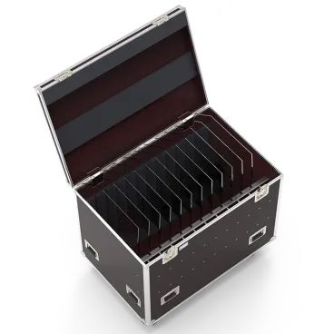 RYTHMES & SONS Flight-⁠case pour 12 boucliers acoustiques