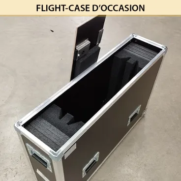 OpenRoad® Slim Flight case pour 1 à 2 écrans de 26" à 37"