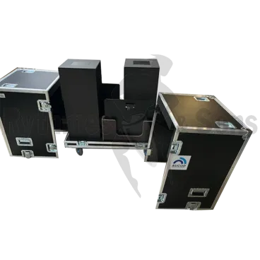 Produit L-ACOUSTICS Low+Base Flight case en 3 parties pour 2 enceintes Image