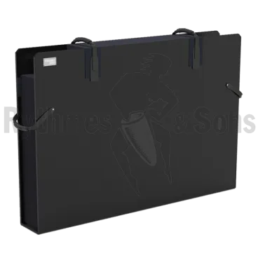 black OPEN-U® case for 1 to 2 displays from 40" to 55"