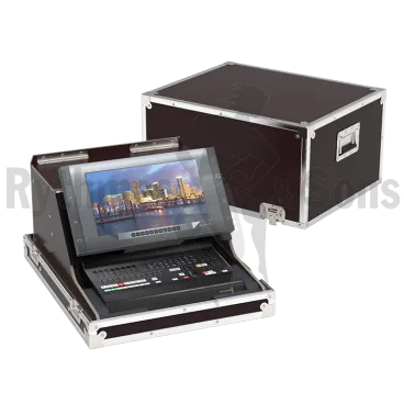 Produit BLACKMAGIC ATEM Television Studio Pro 4K/HD Flight-⁠case pour 1 mélangeur + écran Image
