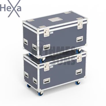 Malle Classique HEXA gris 1200x600xH600