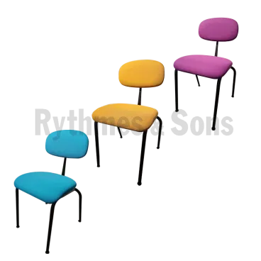 RYTHMES & SONS COMPACTE Chaise d'orchestre couleur H47 cm