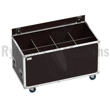 Flight-case OPENROAD® 1200x600xH600 pour 8 (4x2) projecteurs
