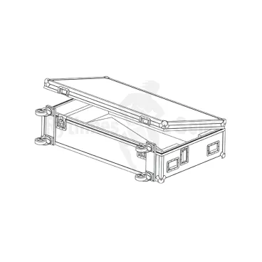 Produit MUSSER M51 Flight-case pour xylophone plié Image