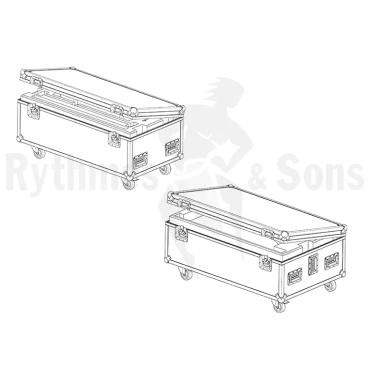 Produit YAMAHA 3910 Lot de 2 flight-cases pour vibraphone démonté Image