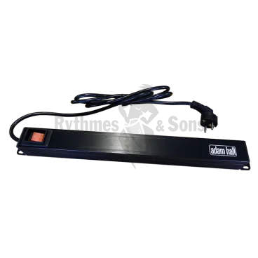 19" Power Strip 1U 8 French Sockets 16A/250V