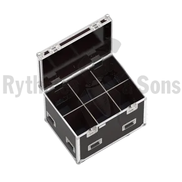 Classic flight case 800x600xH600 for 6 (3x2) spotlights
