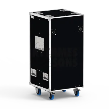 Flight-⁠case OPENROAD® pour 4 projecteurs de découpes Source Four LED 2 LUSTR+Zoom, Source Four LED 3  LUSTR+Zoom ETC