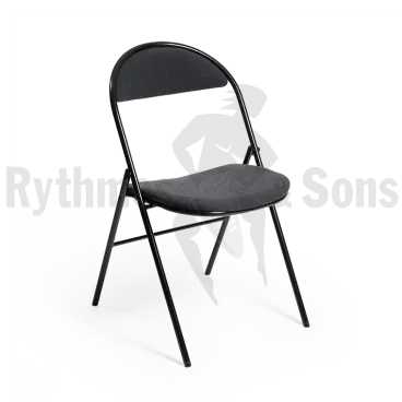 Produit RYTHMES & SONS LILA® I Chaise pliante tissu gris Image