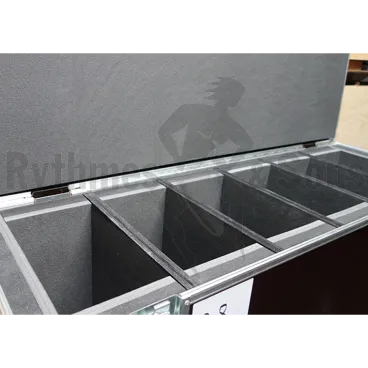 Flight-case isotherme pour 6 violons en étuis