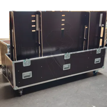 Classique Flight case pour 1 écran de 70" à 80"