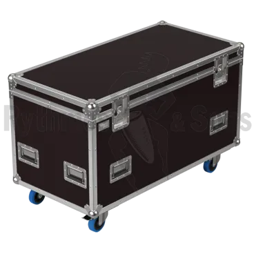 Classic flight case 1200x600xH600 for 10 (5x2) spotlights