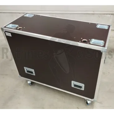 OpenRoad® Large Flight case pour 1 à 4 écrans de 32" à 46"