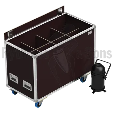 Produit Flight-case OPENROAD® pour 8x PAR 64 + crochets Image