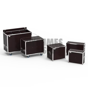 Produit Flight-⁠cases OpenRoad® avec cloisons pour 1 à 2 écrans Image