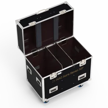 Flight-⁠case pour 2 lyres MARTIN MAC Aura Raven XIP