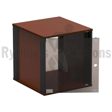 Produit Baie 19" avec porte plexi 12U Caramel Image