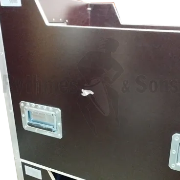 Lot de 2 bacs de transport et stockage 800x600x600 Ep. 12mm